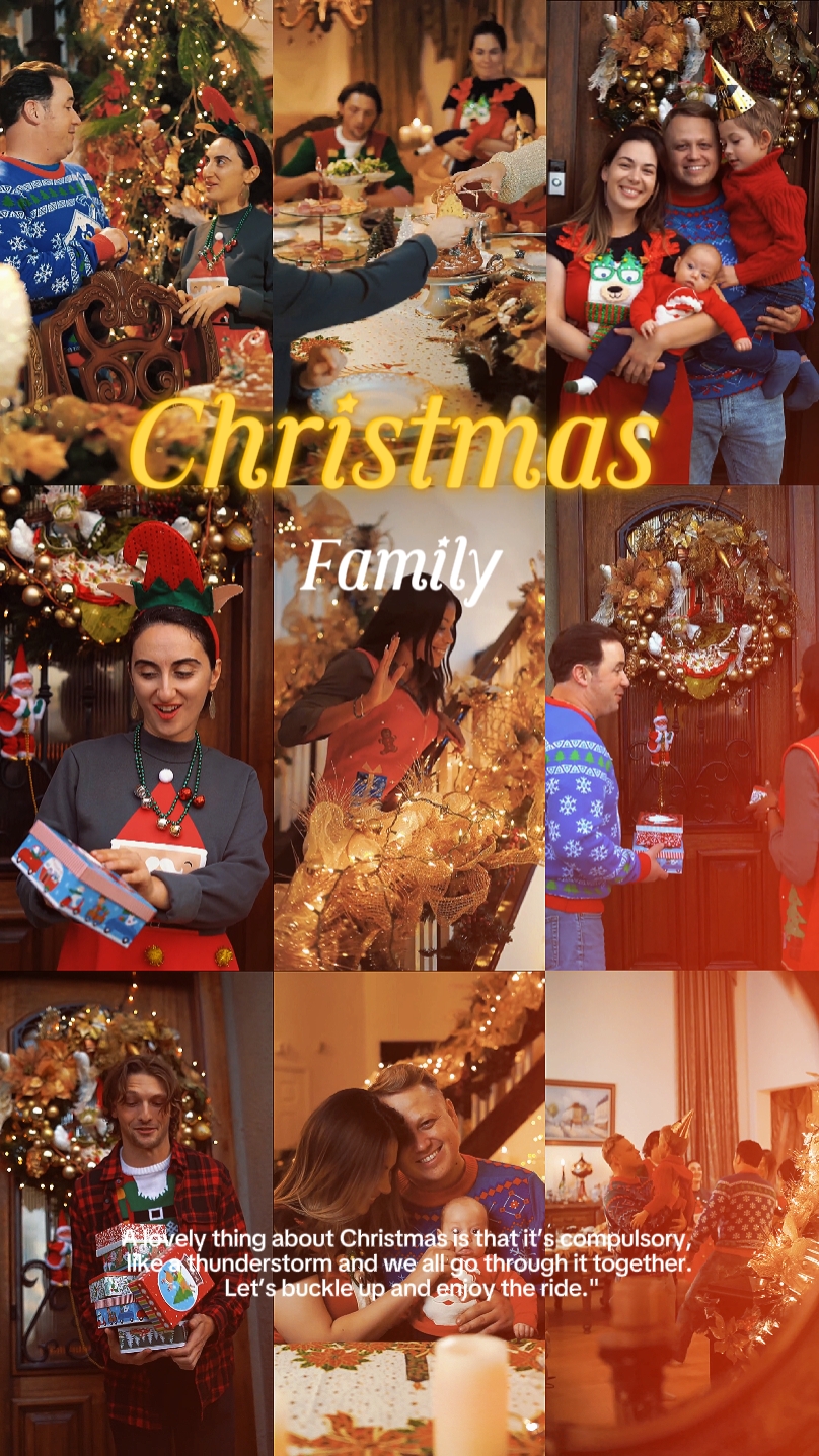 Familia navideña 