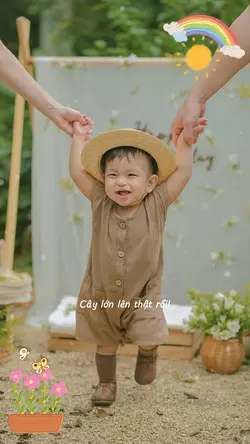 Mẫu 3 ảnh cute