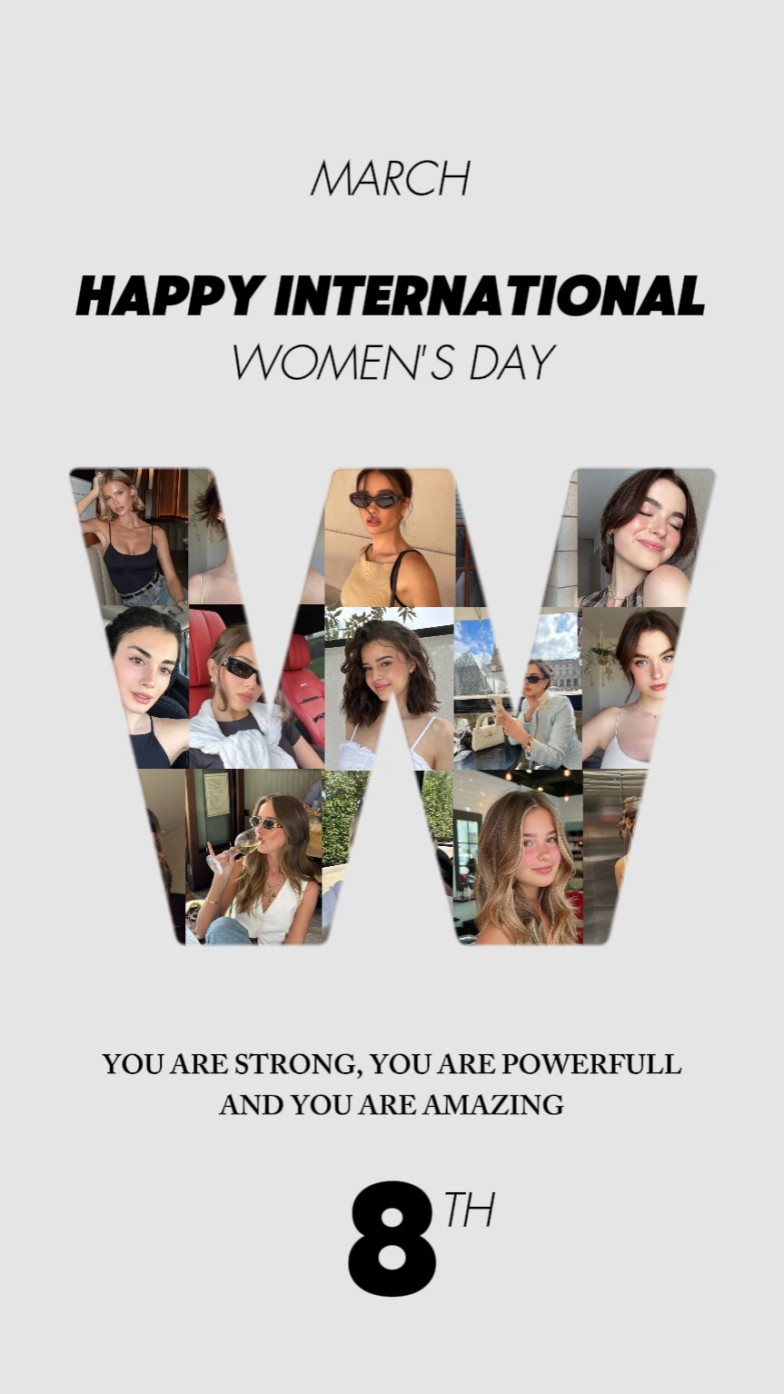 FELIZ DIA DA MULHER 