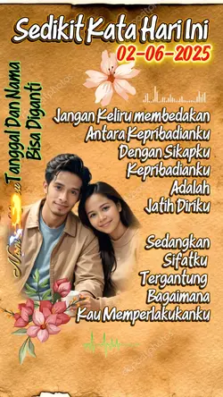 Sdikit Kata Hari Ini