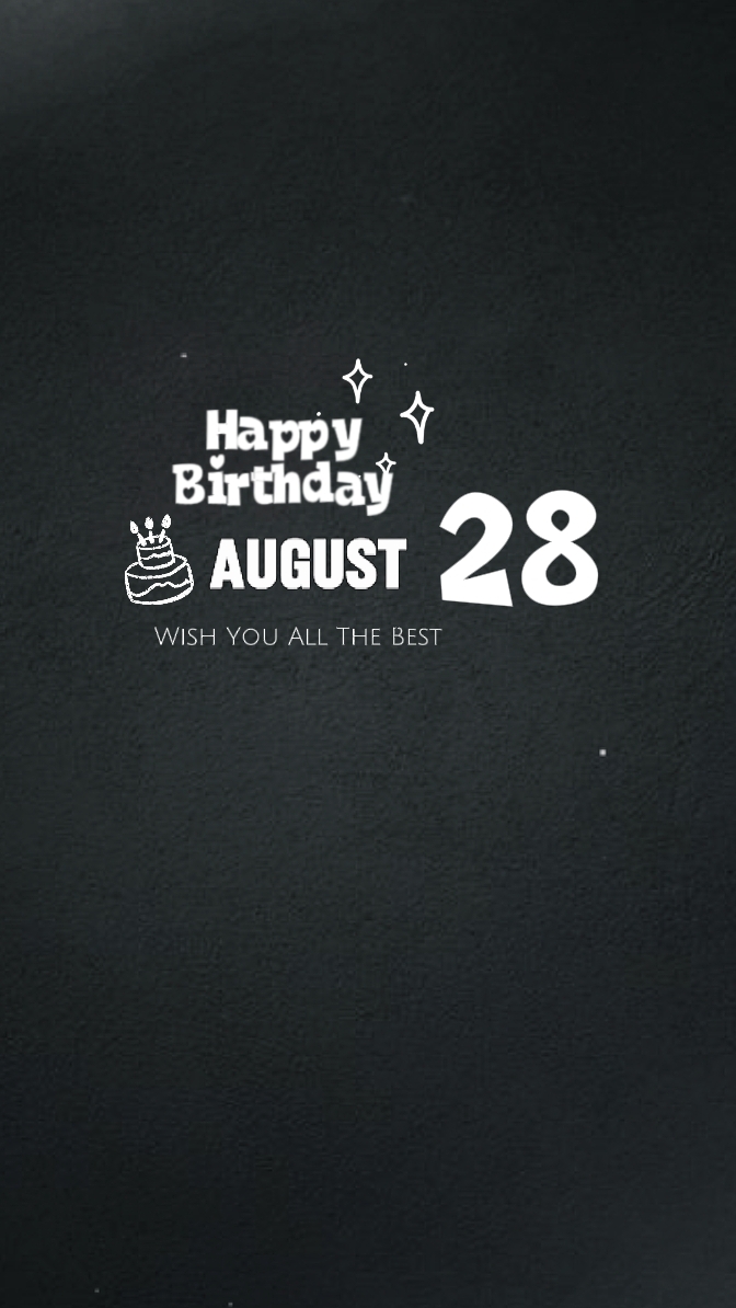 Ulang tahun 28 Agustus