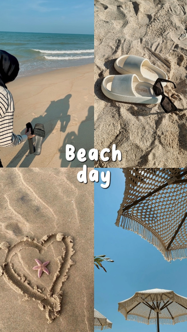 Dia de praia estética