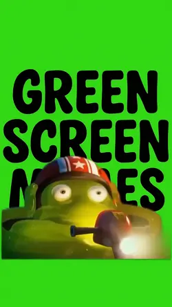 Green blob hit