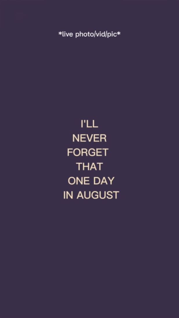 i'll never forget th