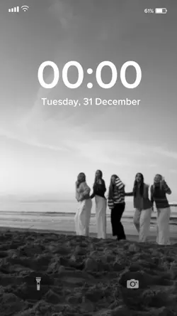New year countdown 