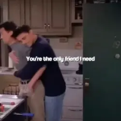 Chandler and joeys
