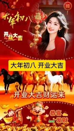 大年初八 开业大吉