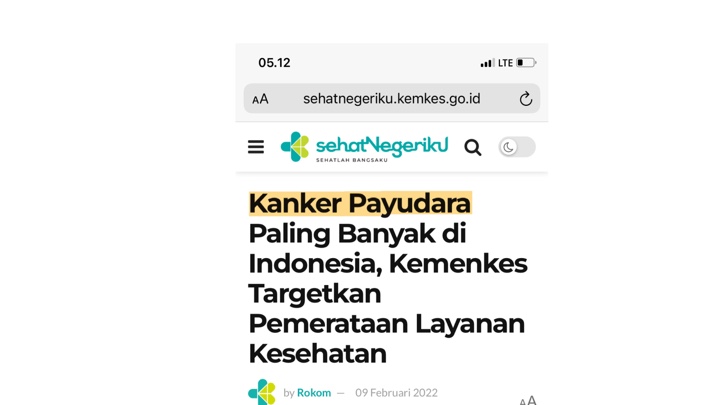 Opening video berita