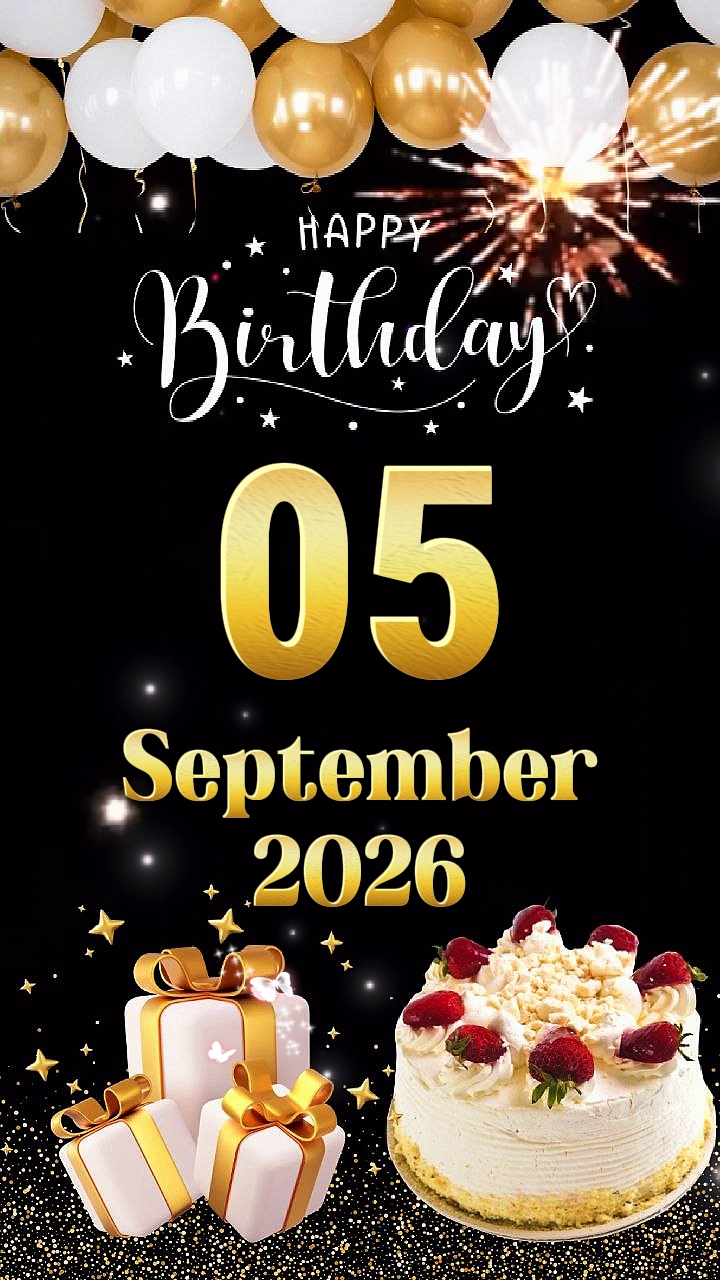 HBD 05 September2026