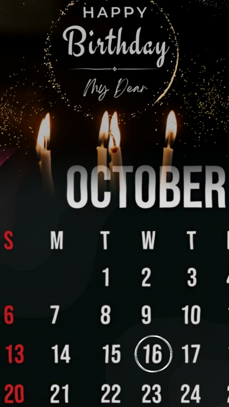 HAPPY BIRTHDAY 16