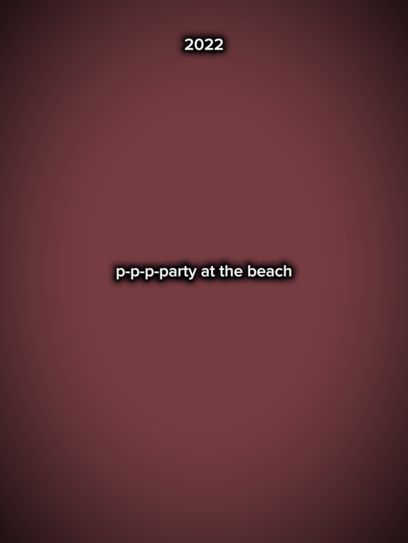 party at the beach