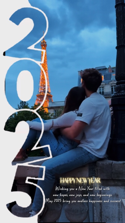 Olá 2025 com ❤️