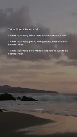 Yakinlah 🤍