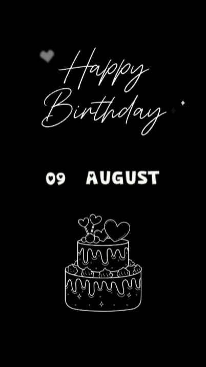 09 AOÛT ANNIVERSAIRE