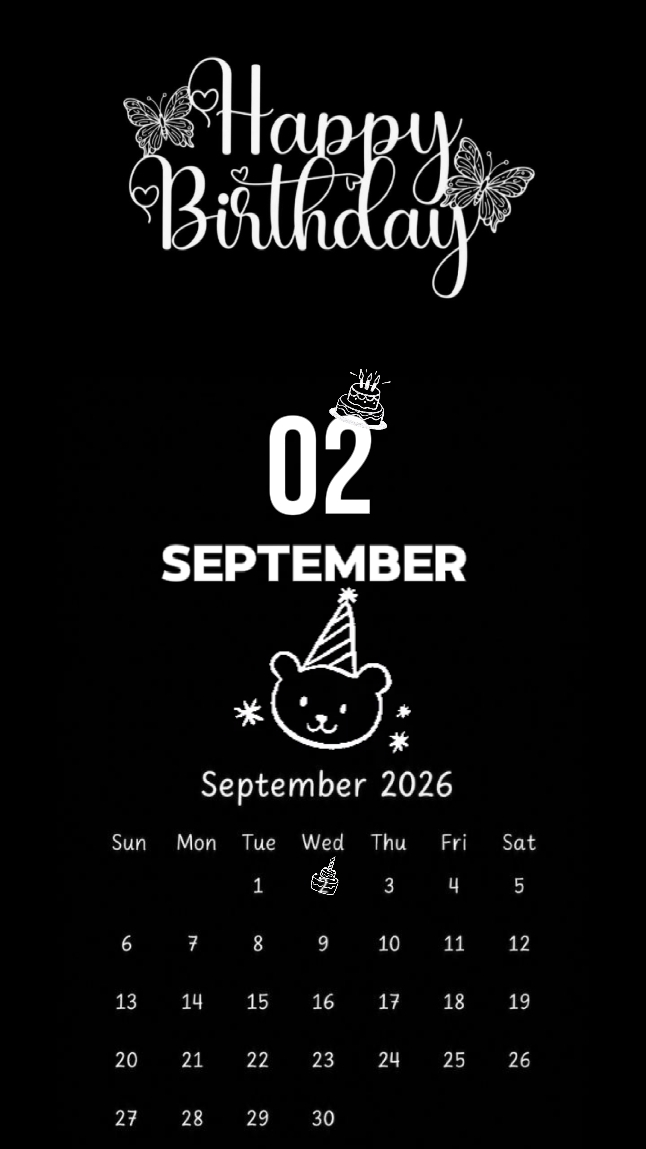 anniversaire fille 2 septembre