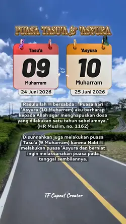 Puasa Tasua & Asyura