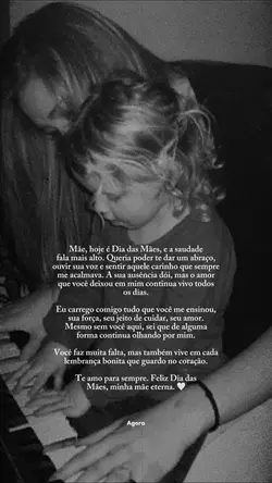 saudades mãe 🤍