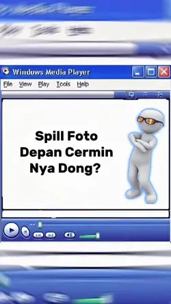 foto depan cermin