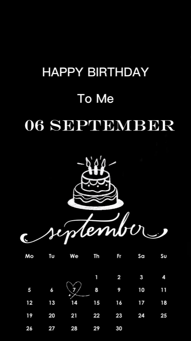 HBD 7 SEPTEMBER 2026
