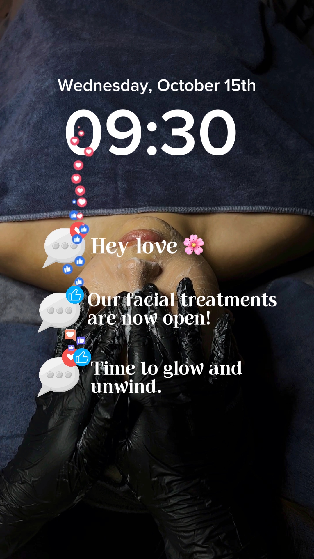 Tempo facial babe💆🏻‍♀️