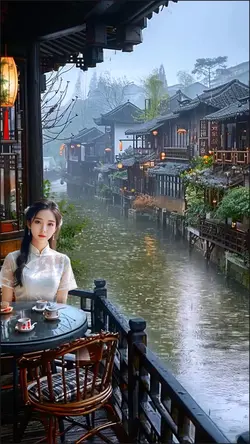 Rainy scenery