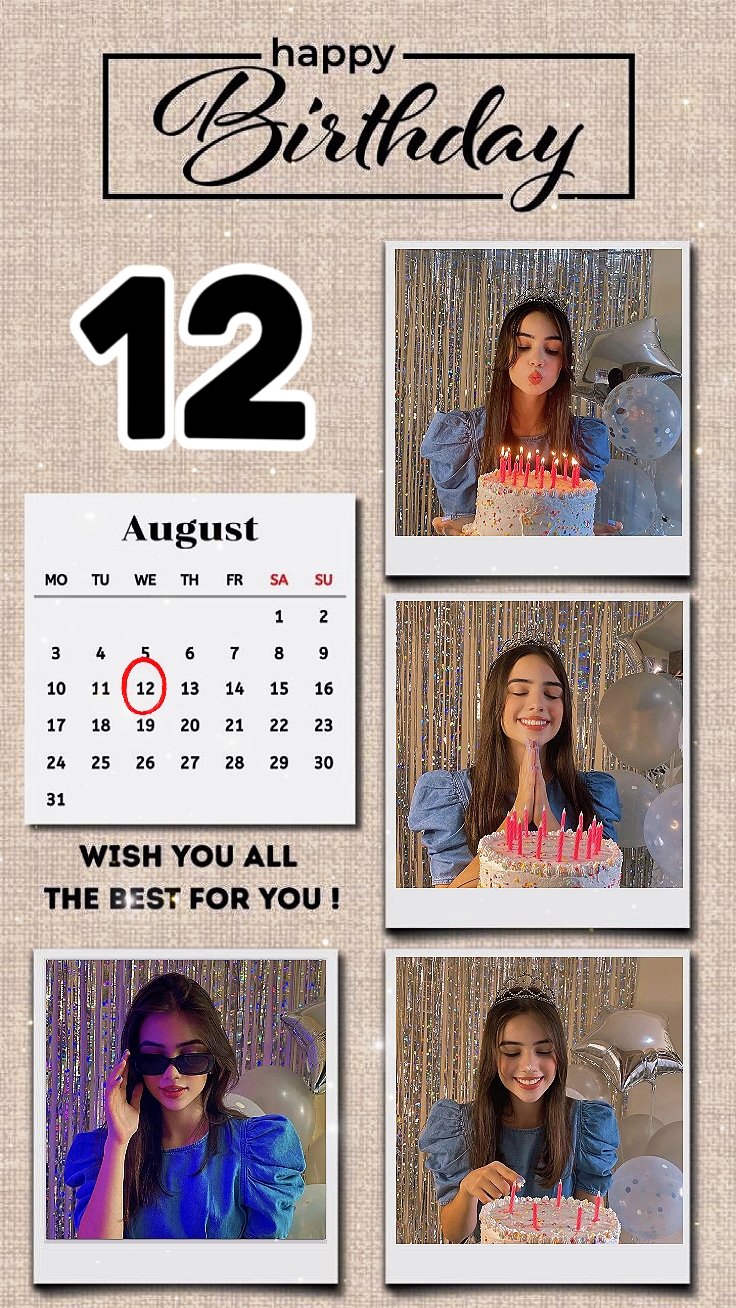 HBD 12 Agustus 2026