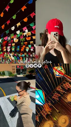 Junho em 4 fotos