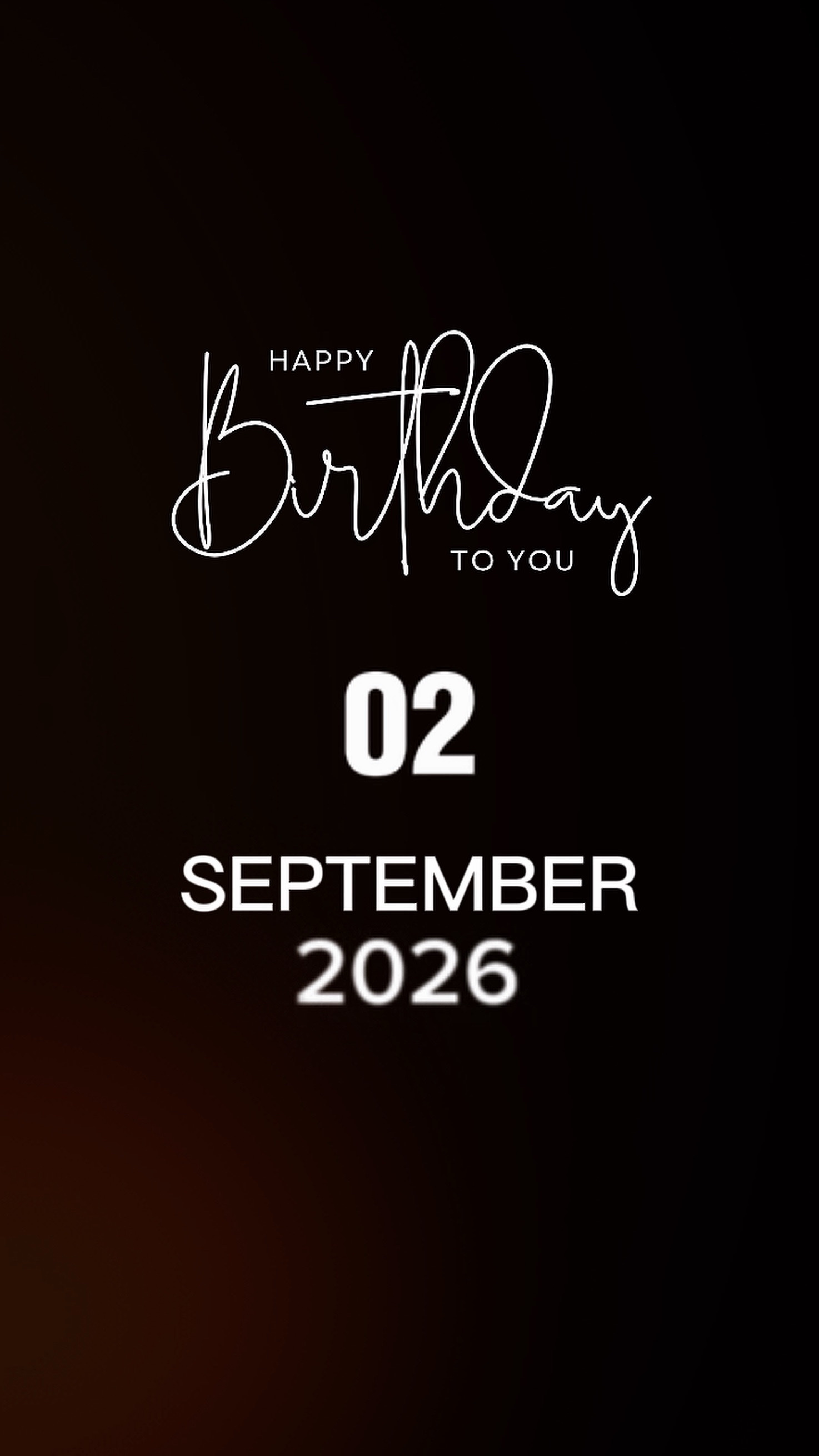 Birthdy 02 September