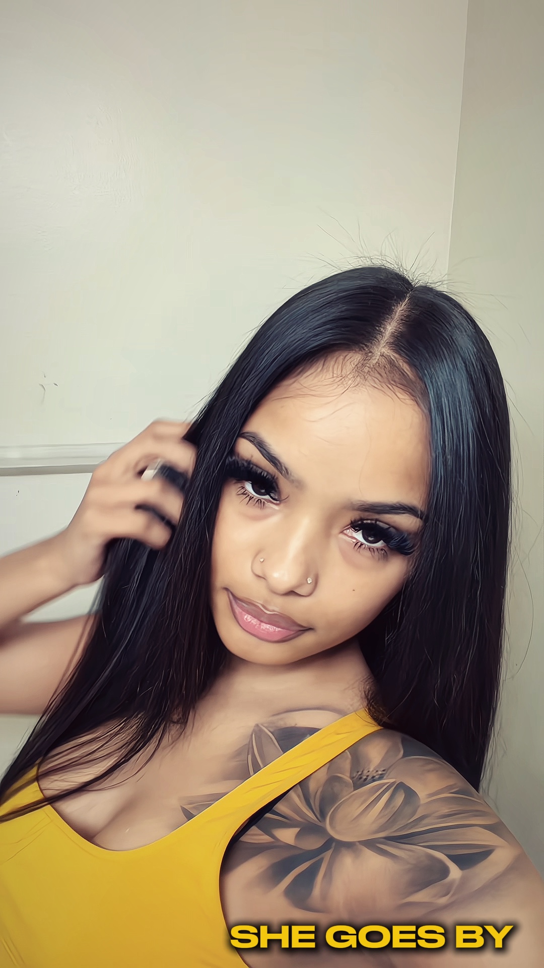 SHE GOES BY