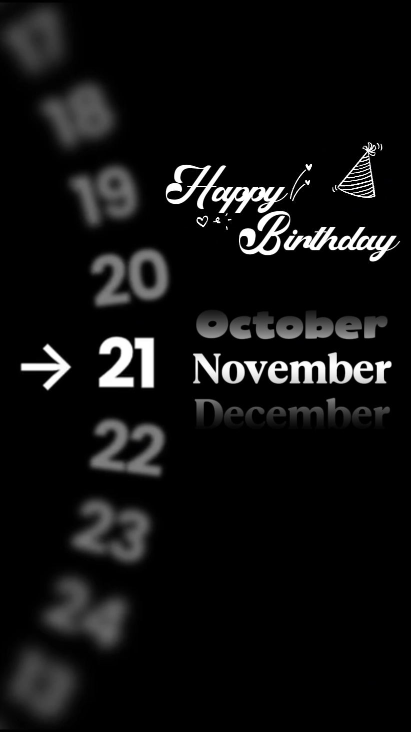 HBD 21 November