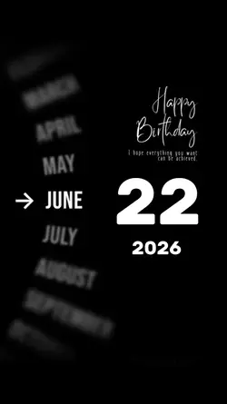 Hbd 22 June 2026