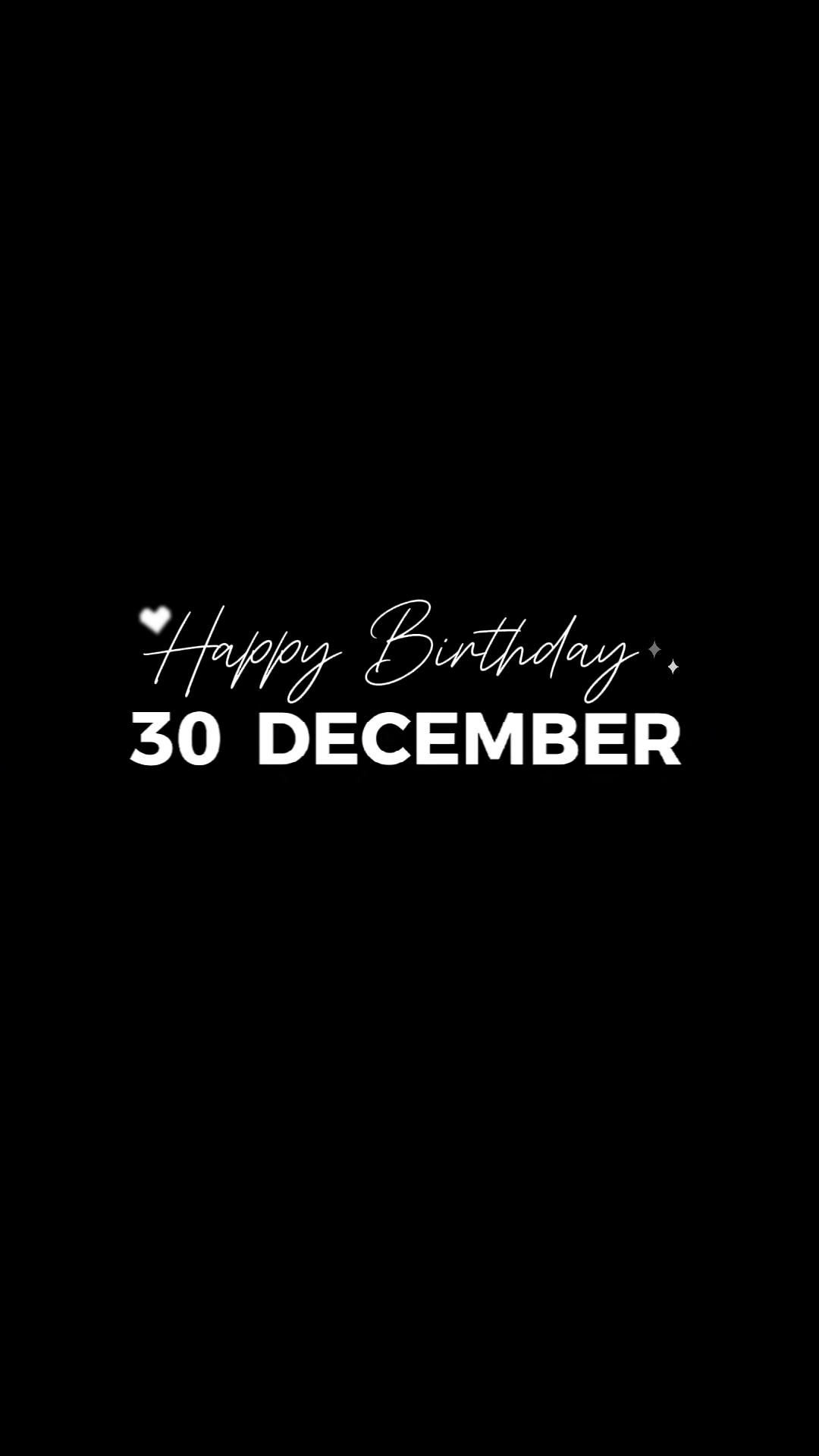 30 DE DICIEMBRE CUMPLEAÑOS