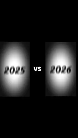 Me in 2025 VS 2026🥹😌