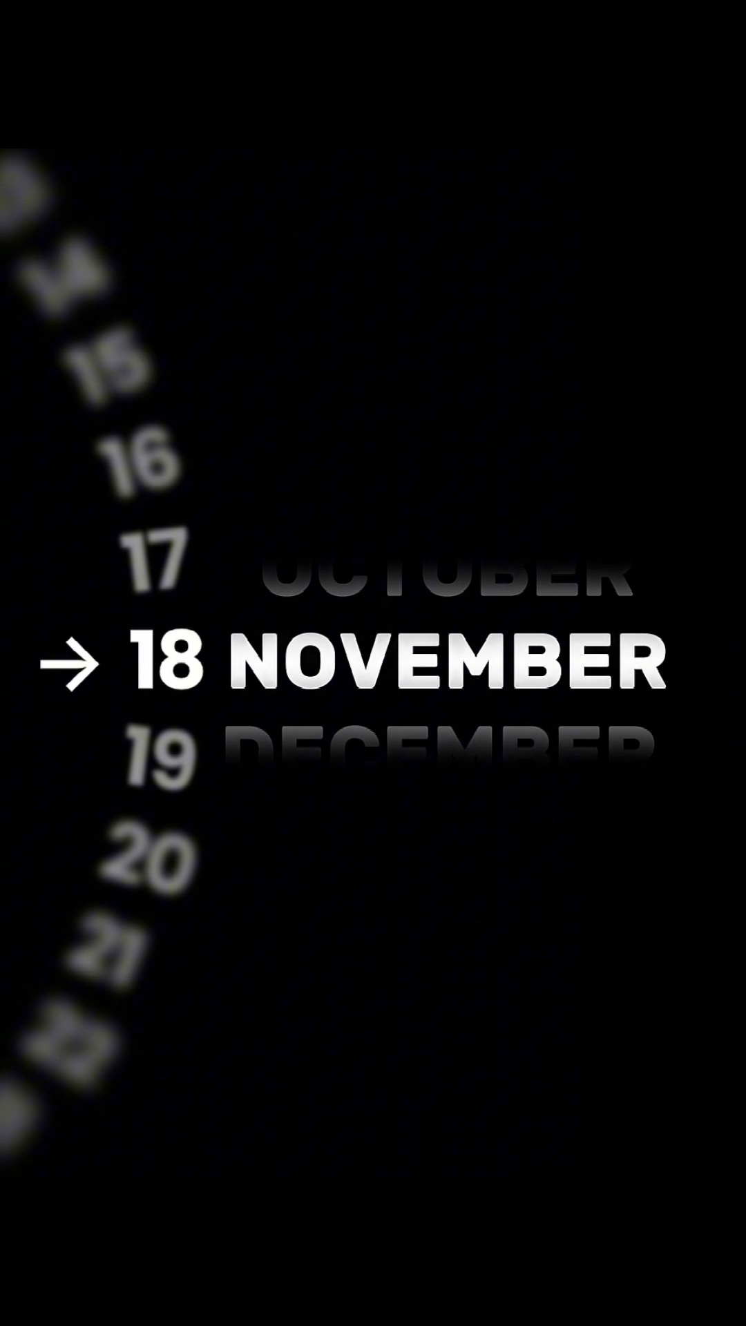 HBD 18 NOVEMBER 