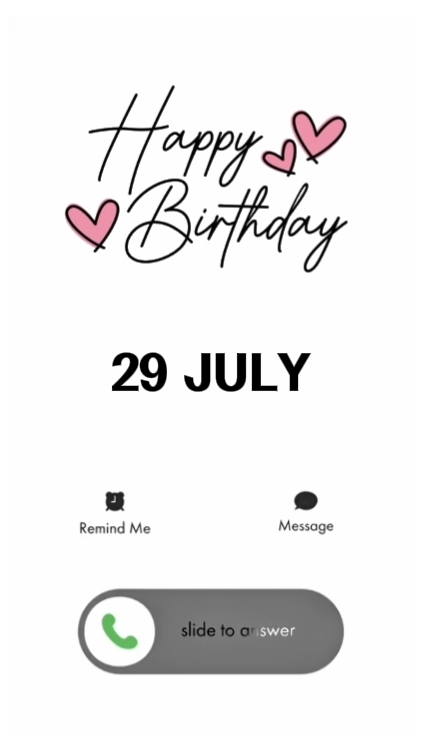 BDAY SISTER 29 JULY