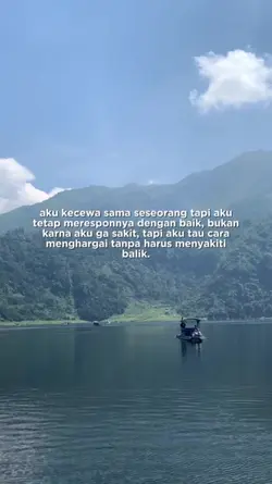 aku kecewa