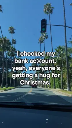 I checked my bank ac