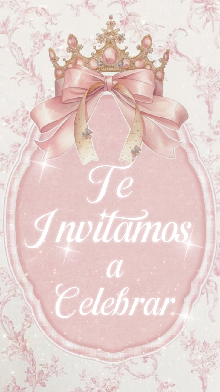 Princesa convite