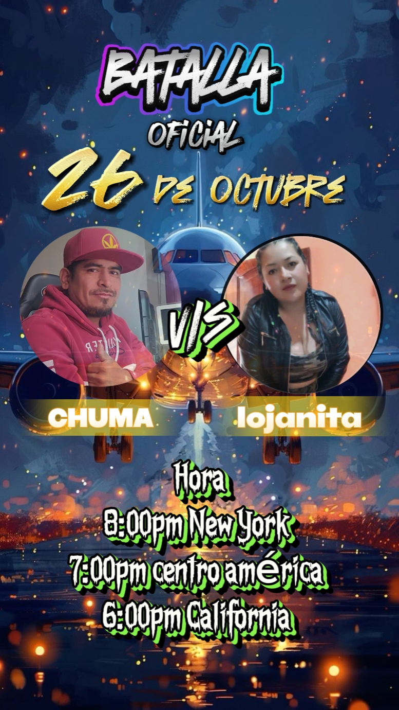batalla  flayer