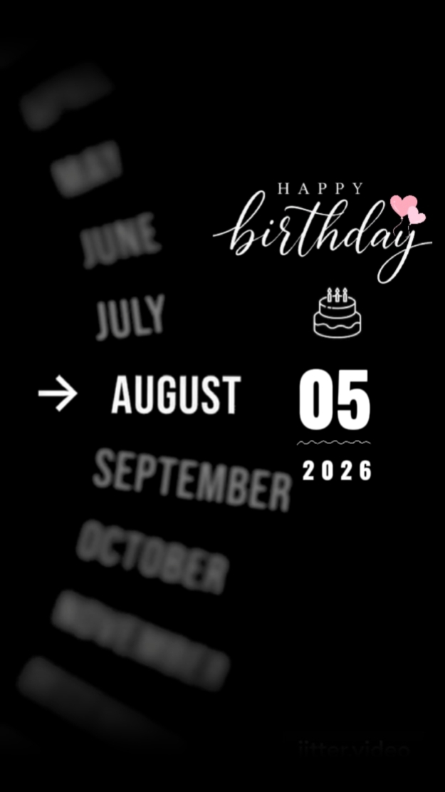 HBD 05 AGUSTUS 2026