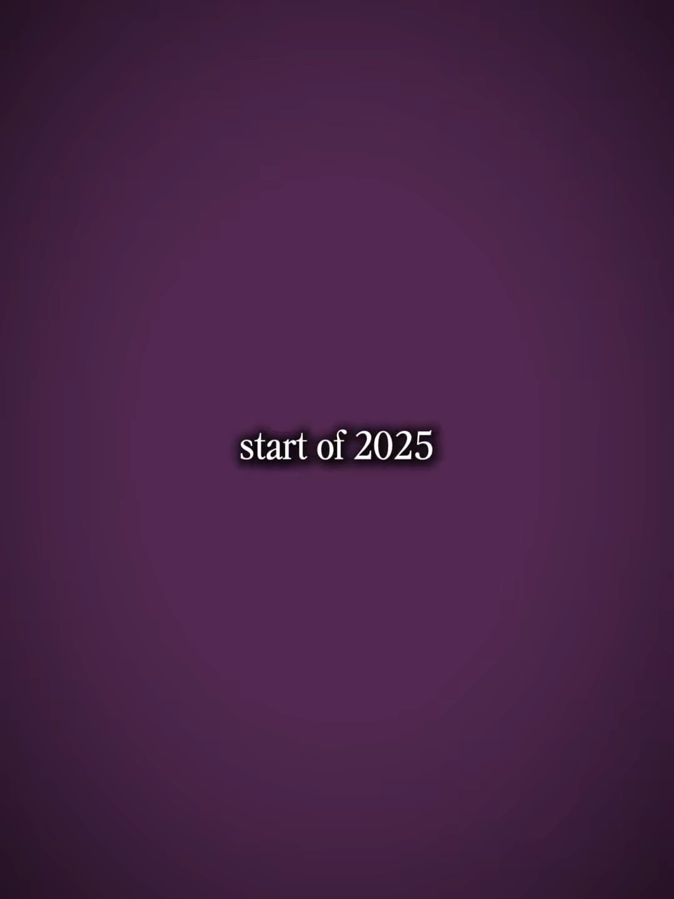 awal tahun 2025