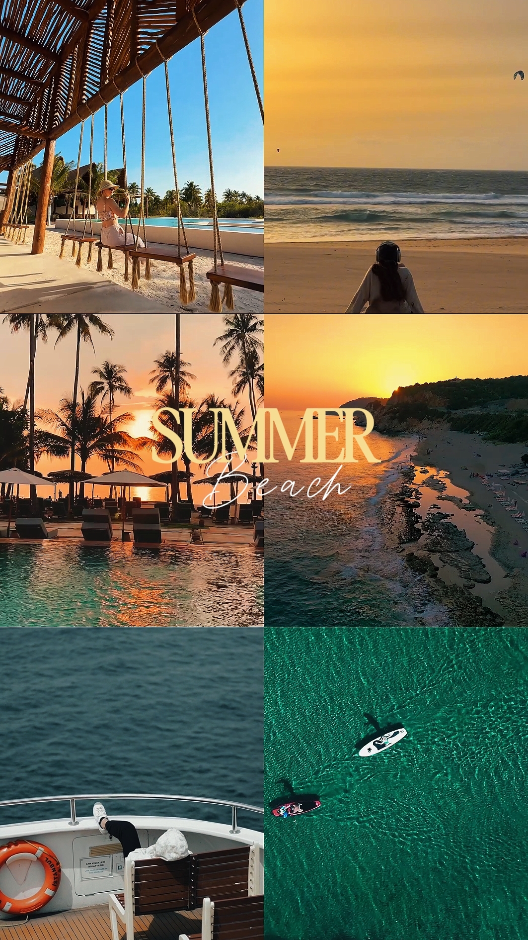 Praia de verão