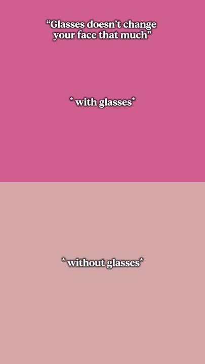 with glasses