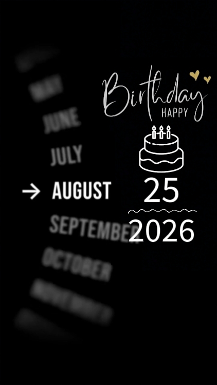 BDAY DAUGHTER 25 AUG
