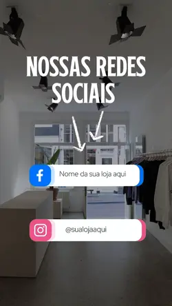 Nossas redes sociais