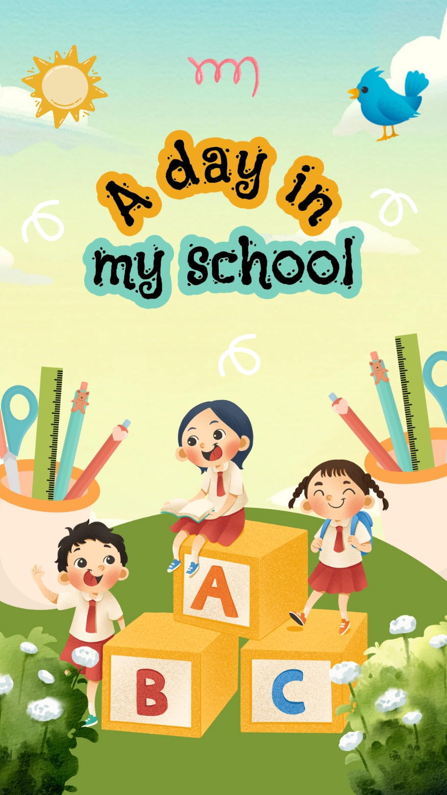 a day in my school