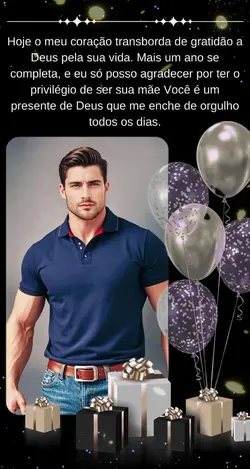 parabéns filho 