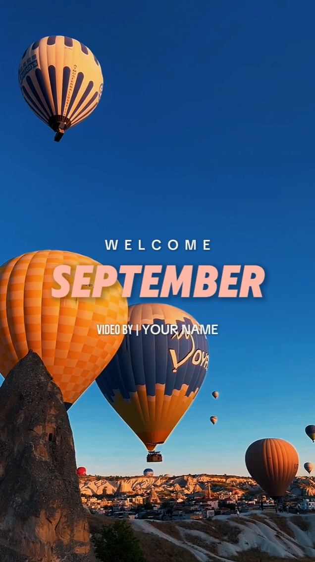 Bem-vindo setembro