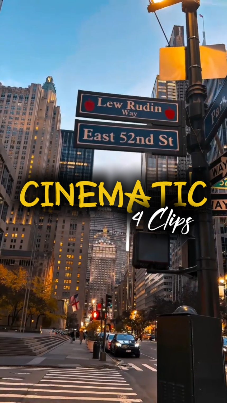 4 Clips Cinematic 