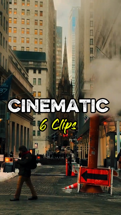 6 Clips Cinematic 